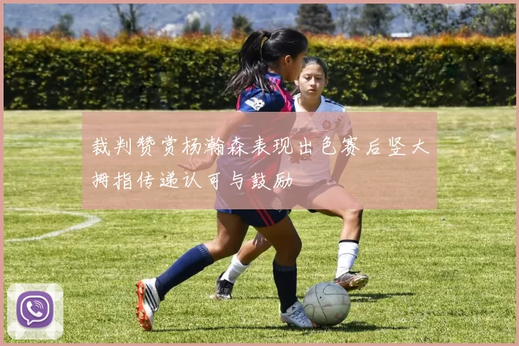 裁判赞赏杨瀚森表现出色赛后竖大拇指传递认可与鼓励